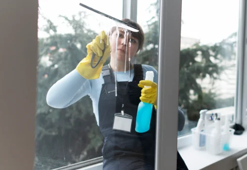 Nettoyage de vitres intérieures et extérieures à Treilles